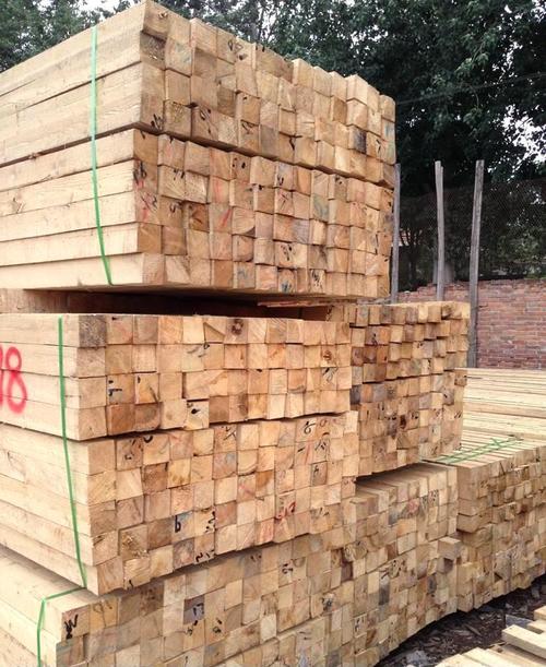 经销批发 建筑木材 樟松 白松 落叶松3米8.2x8.